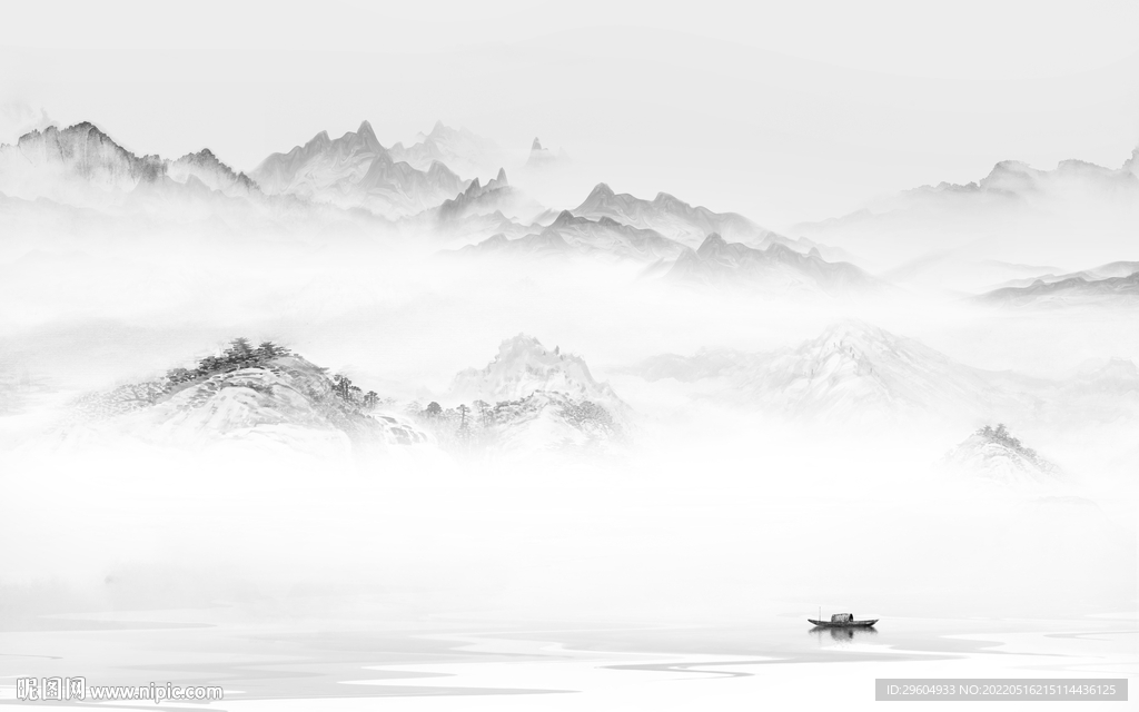 人气 风景高档山水 tif分层