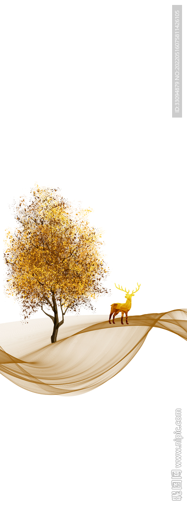 高清分层透明底平开门打印图