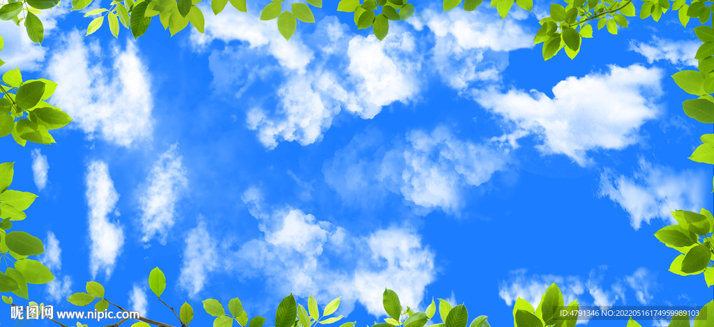 蓝天白云贴图 