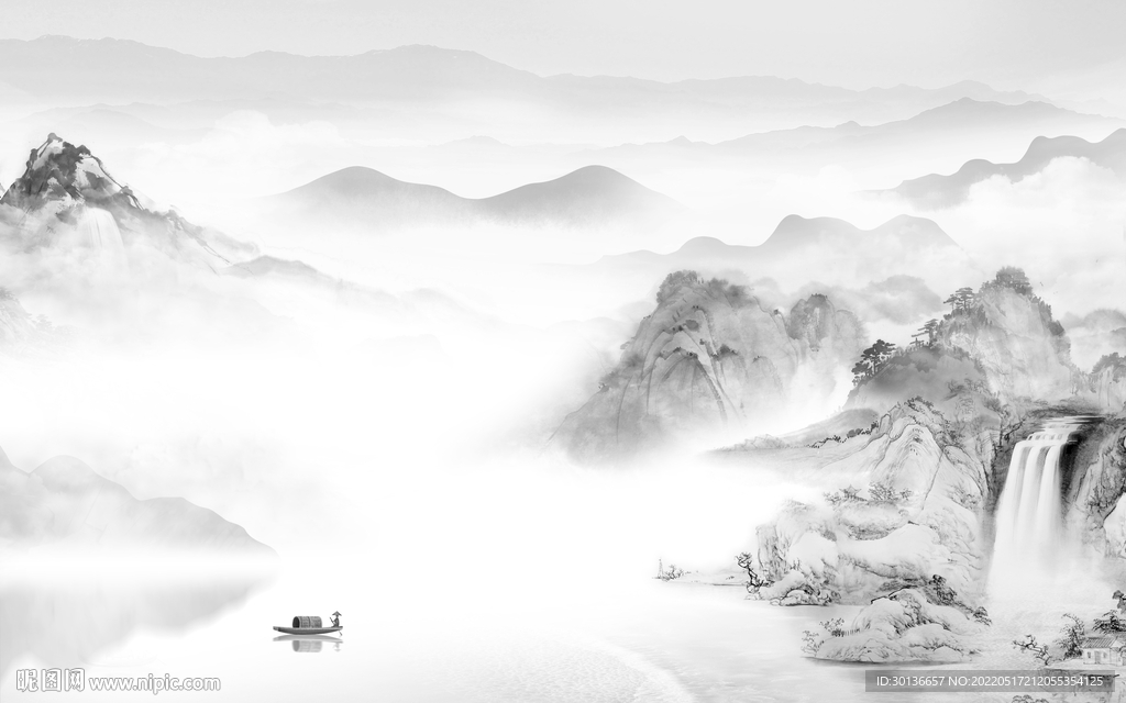 高清 最新山水大图 tif分层