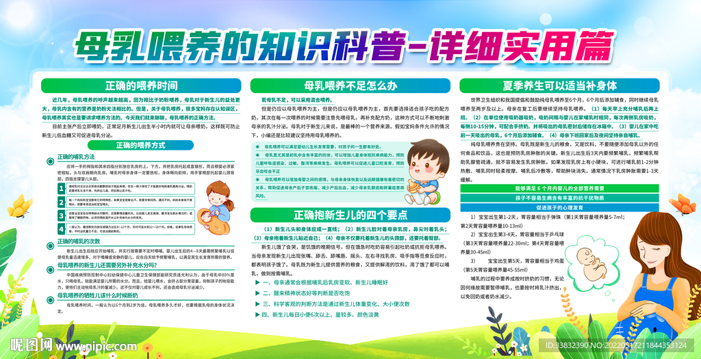 母乳喂养展板