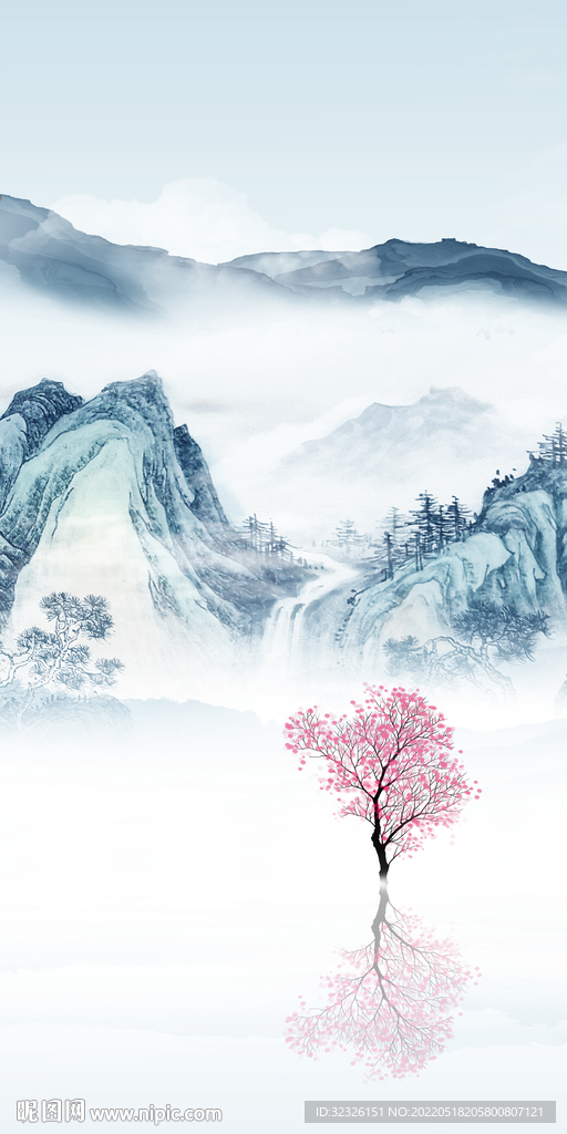 高清 背景新画玄关 TiF分层
