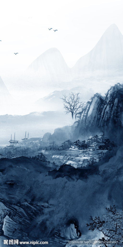 背景墙新款意境玄关 TiF分层