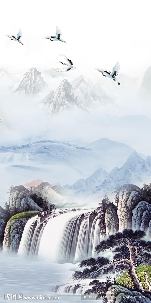 大气 新款意境玄关 TiF分层