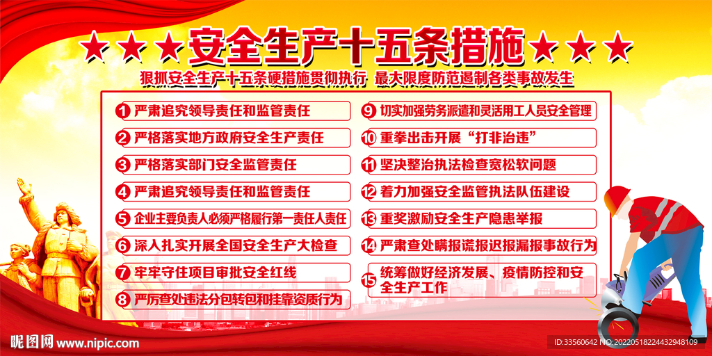 安全生产十五条