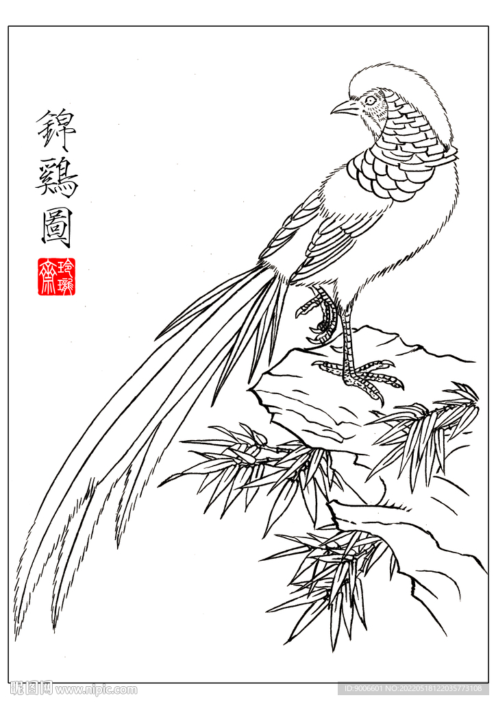 锦鸡图