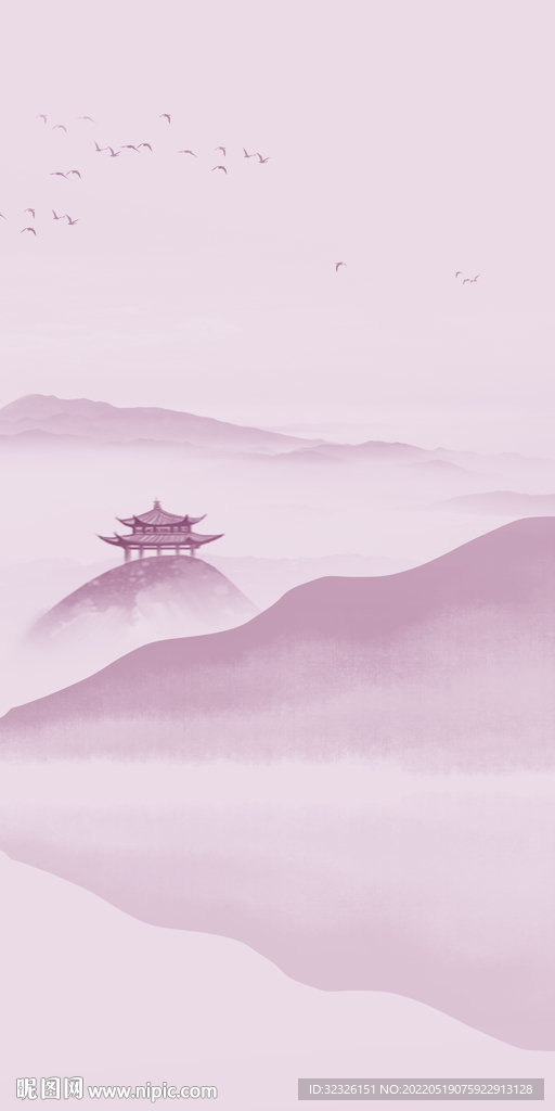 意境新款高清玄关 TiF分层