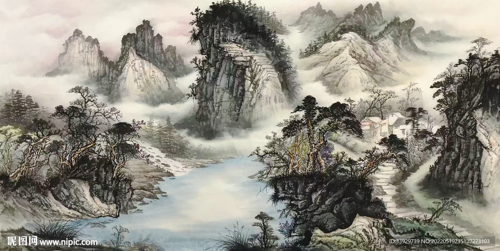 山水画