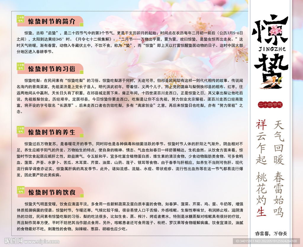 二十四节气之惊蛰