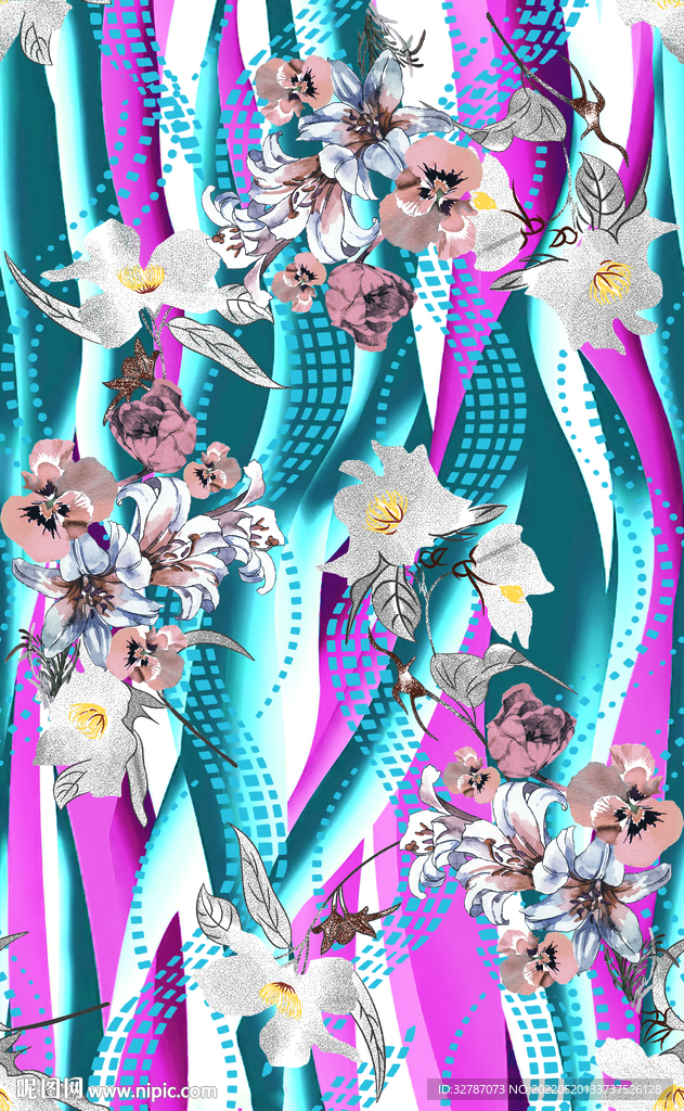 手绘花