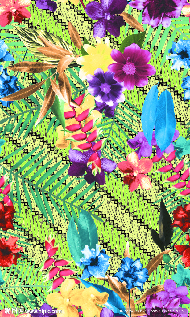 手绘花