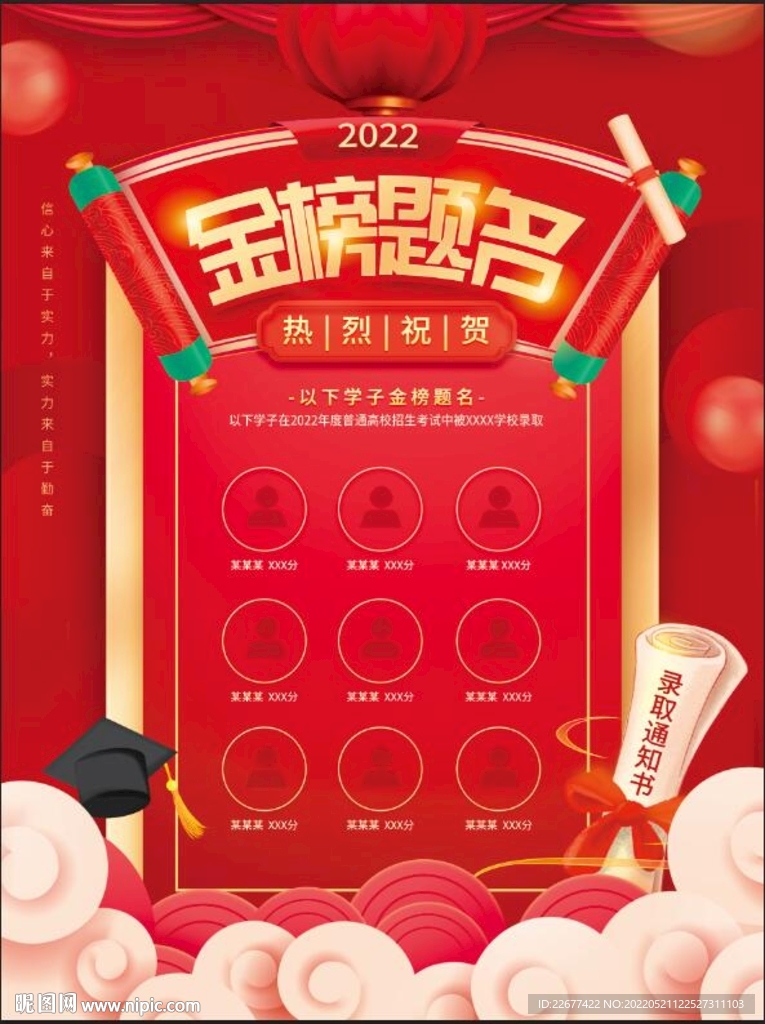 高考中考光荣榜