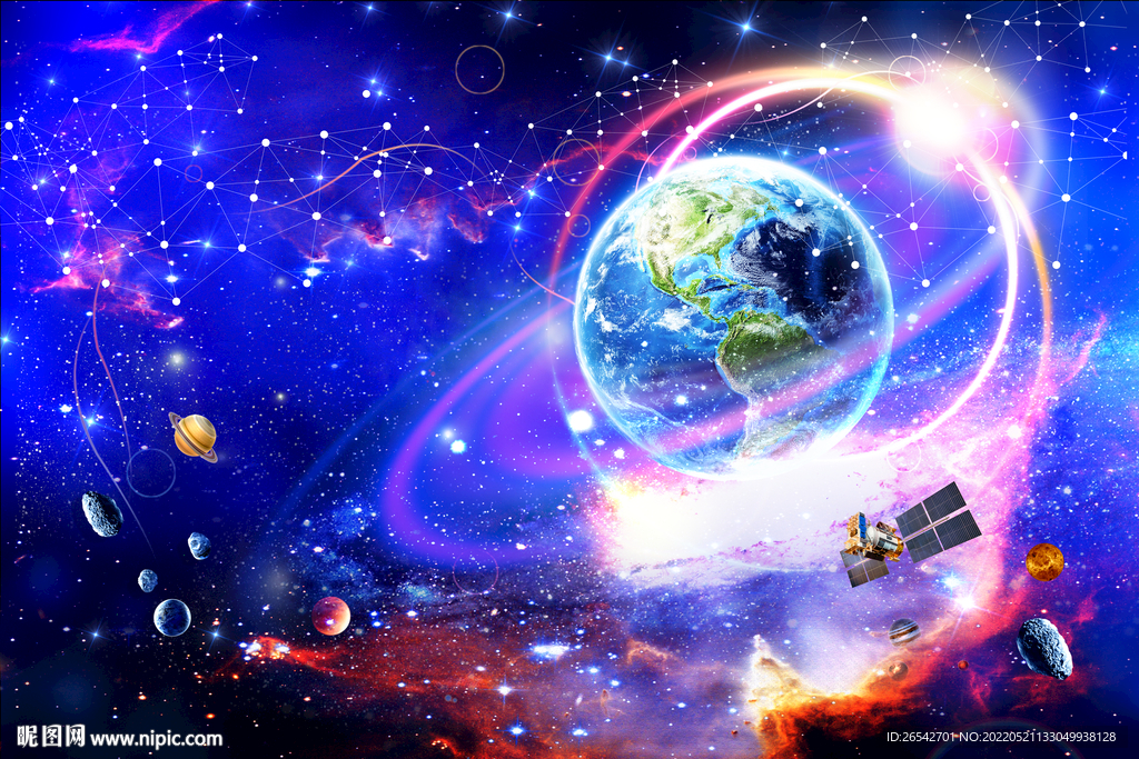星空科技背景