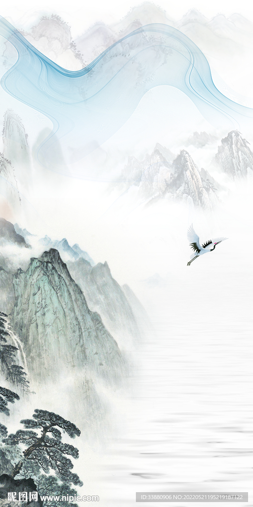 高清中式玄关新画 TIF分层