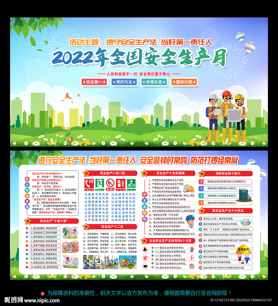 安全生产月宣传栏