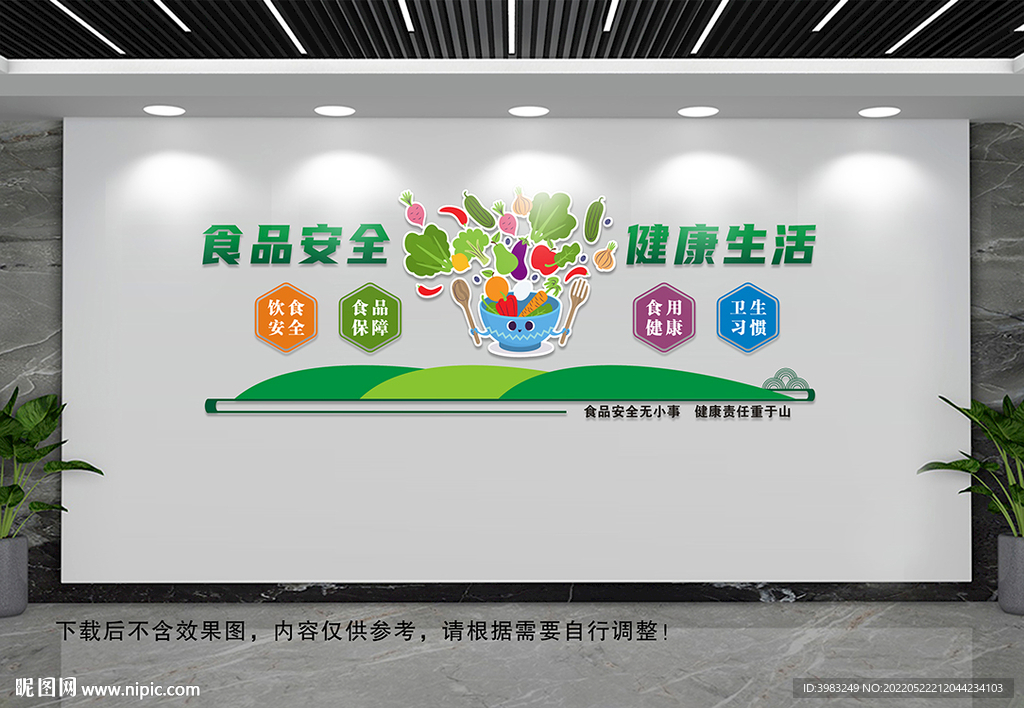 食品健康文化墙