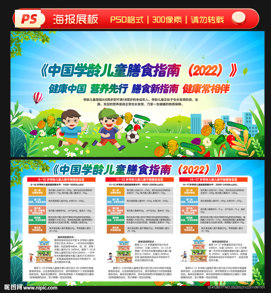 2022儿童膳食指南
