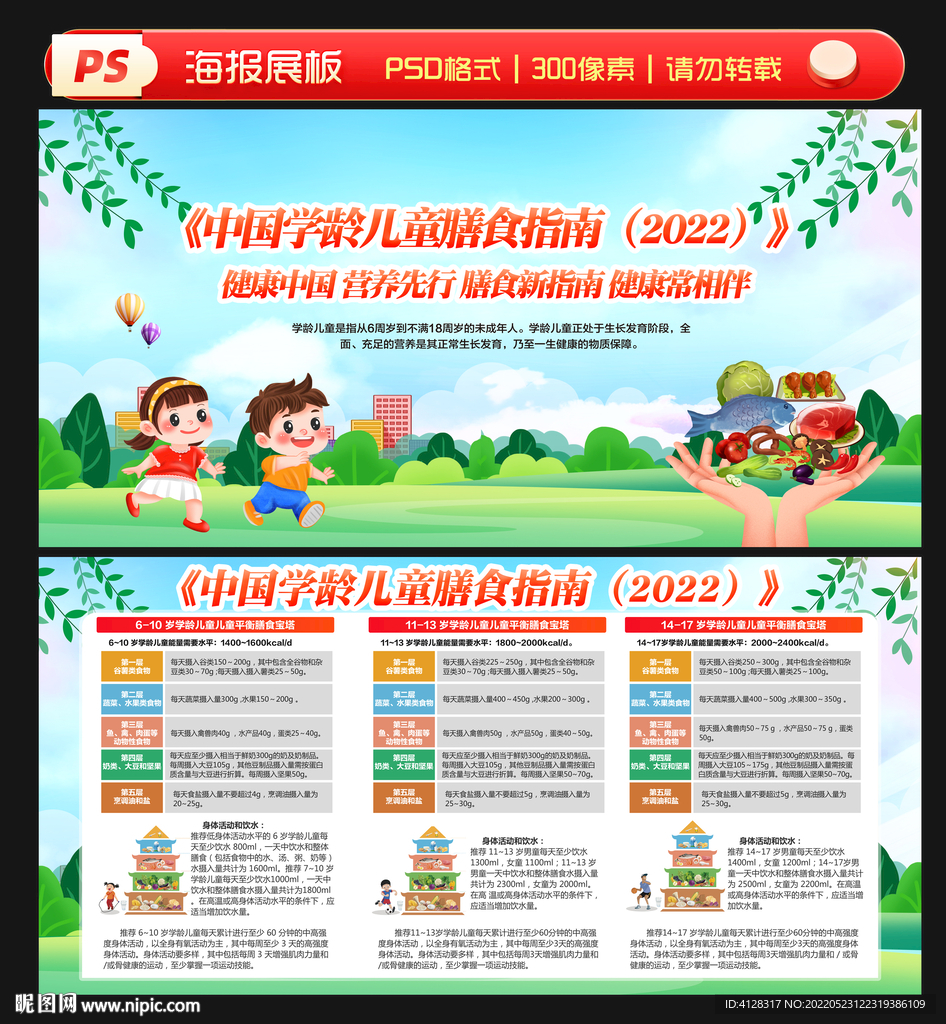 中国学龄儿童膳食指南2022