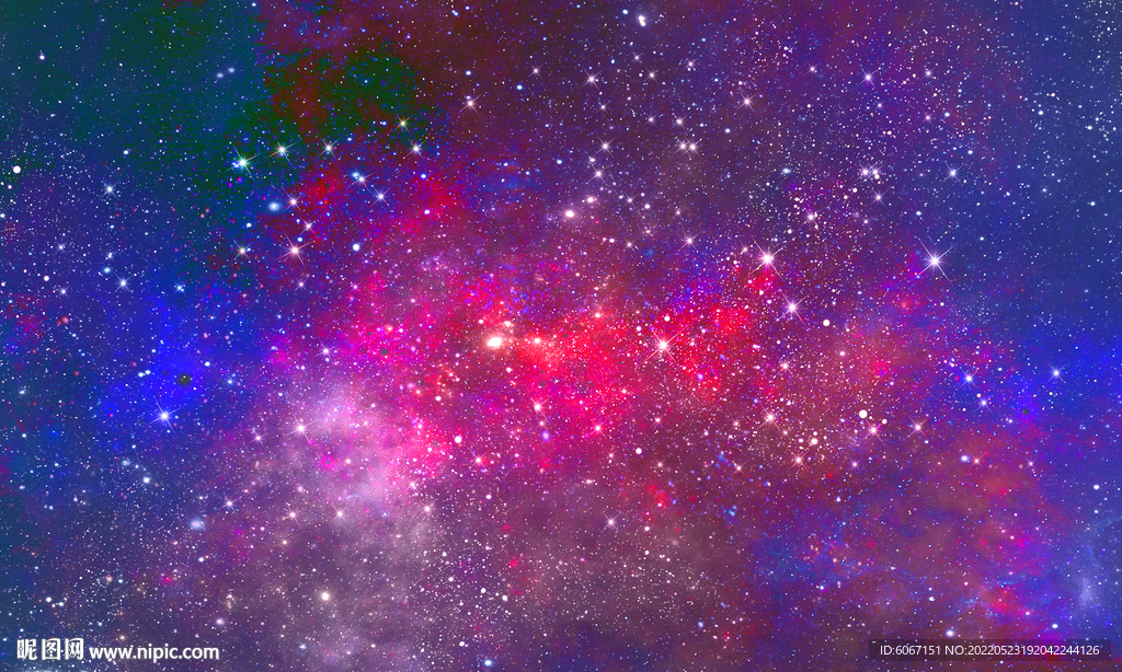 紫色星空背景