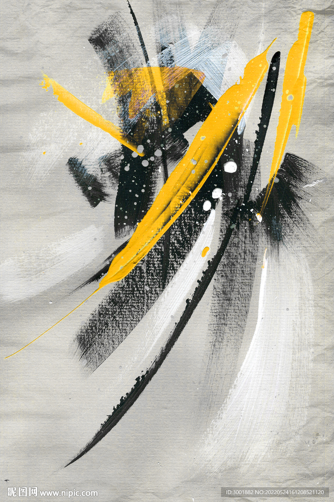 装饰画 水墨抽象画 油画