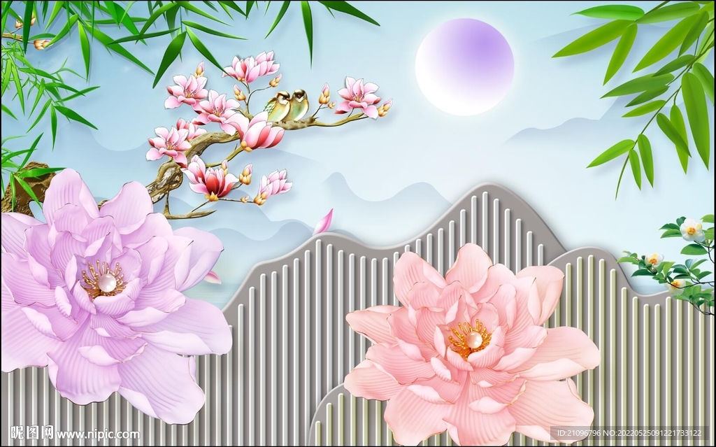 立体电视墙 