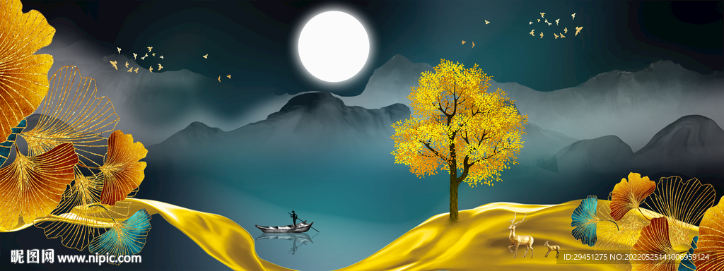 爆款 晶瓷装饰画 tif分层 