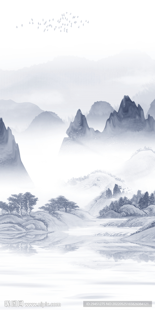 中国风新品大气玄关 Tif分层