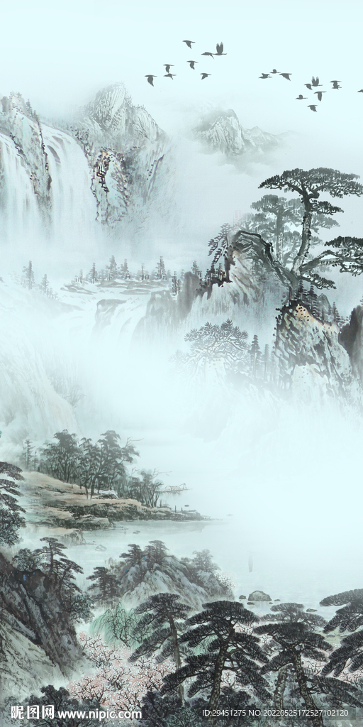 最新中式新款玄关 Tif分层