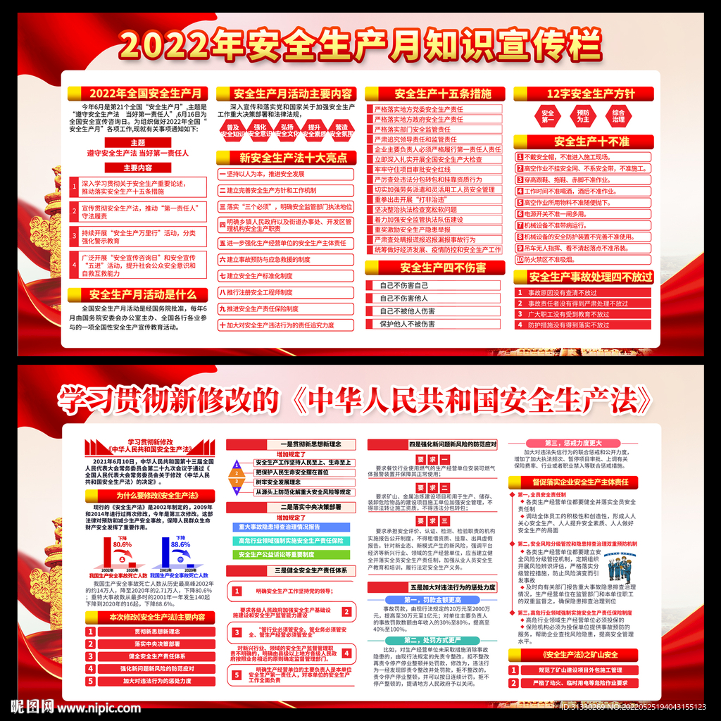 安全生产月主题