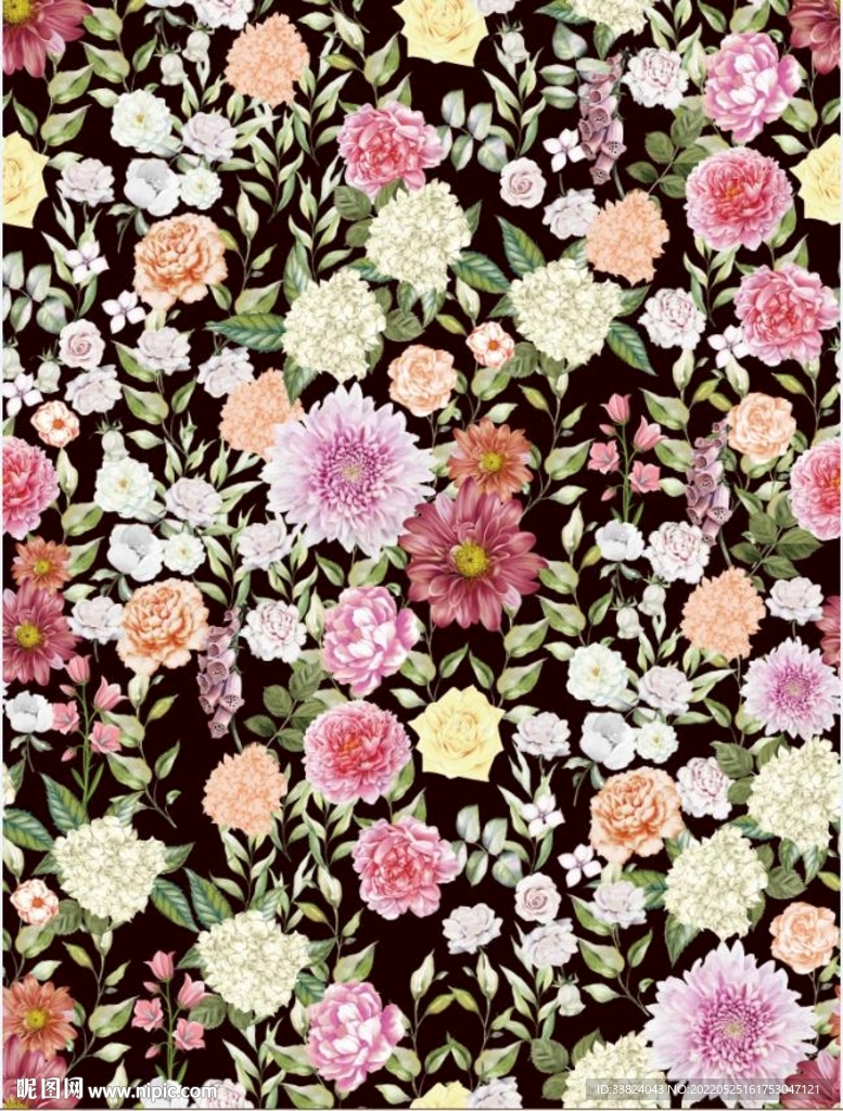 大牌手绘花 花束