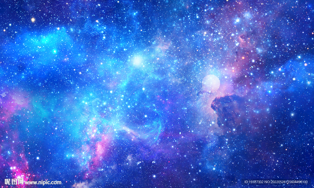 太空璀璨太空星空图