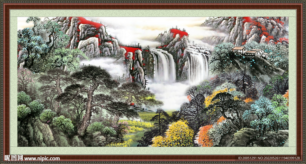 山水风景 