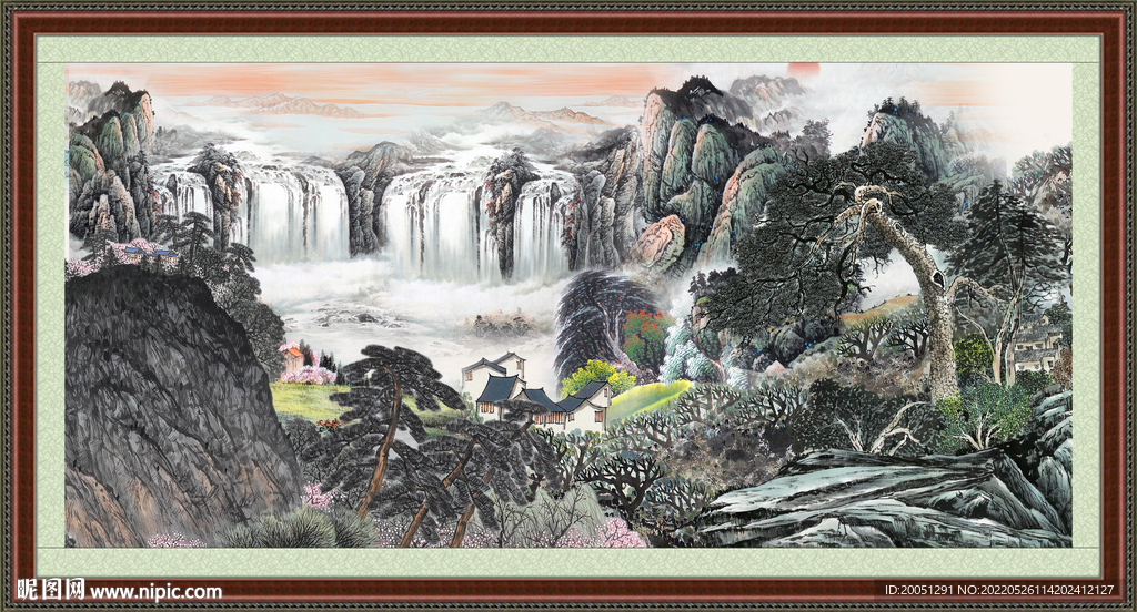 大厅山水