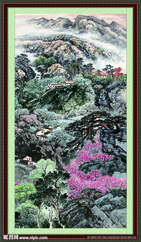 办公室山水画