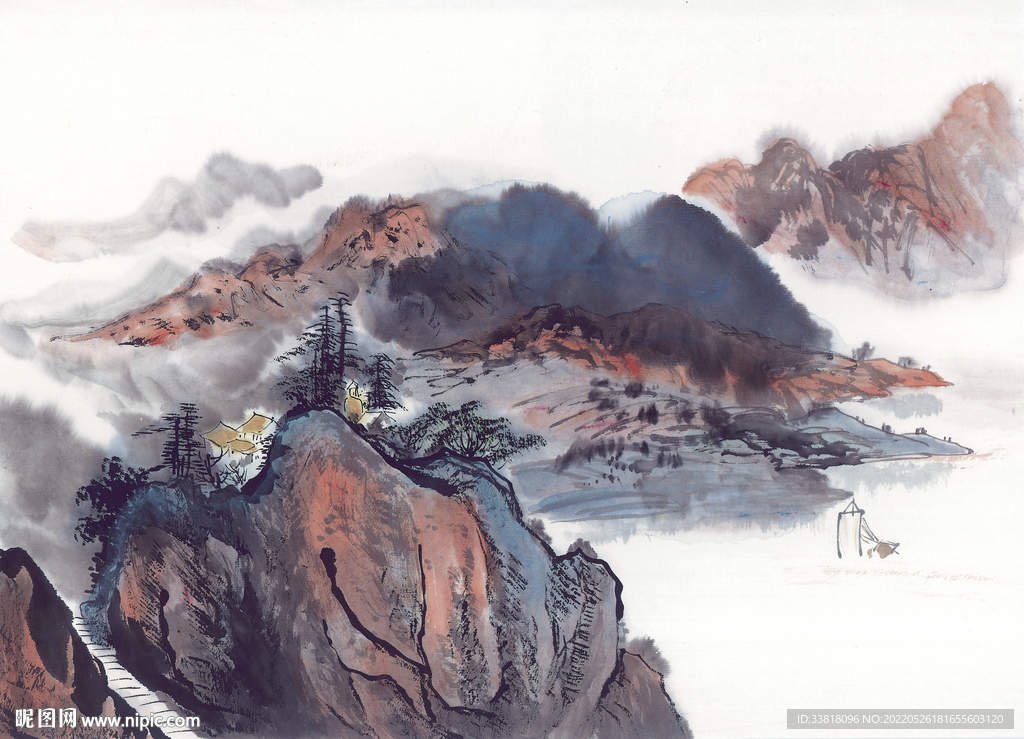 水墨画