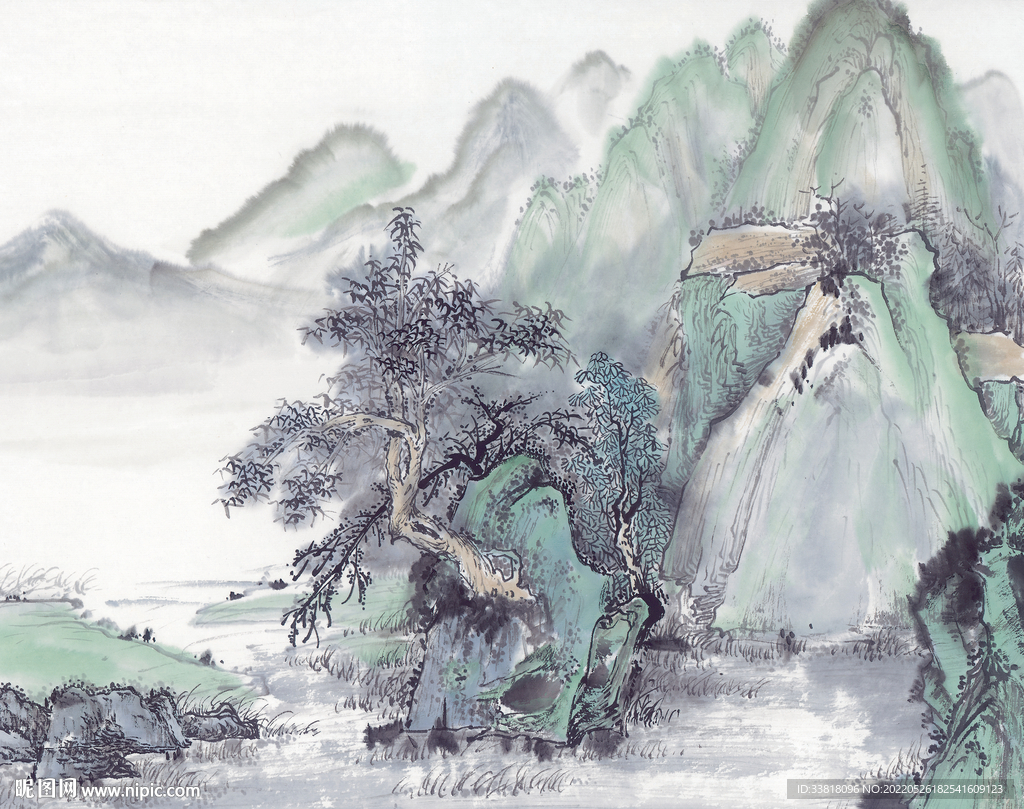 国画 山水画