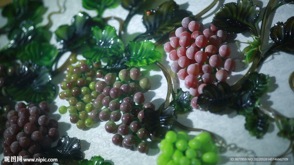 陶瓷琉璃葡萄