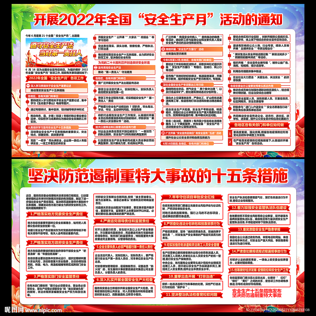 2022年全国安全生产月