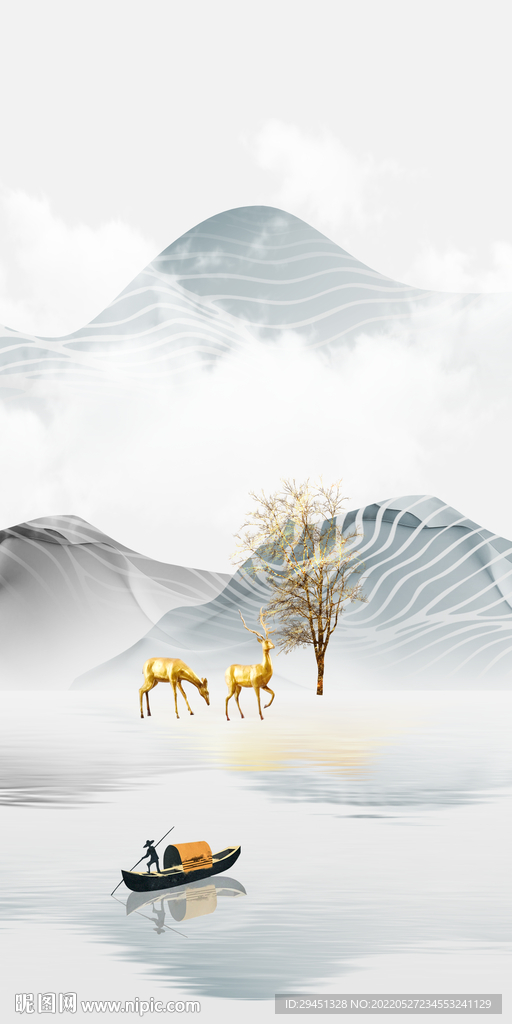 风景 新高清玄关画 TIf分层