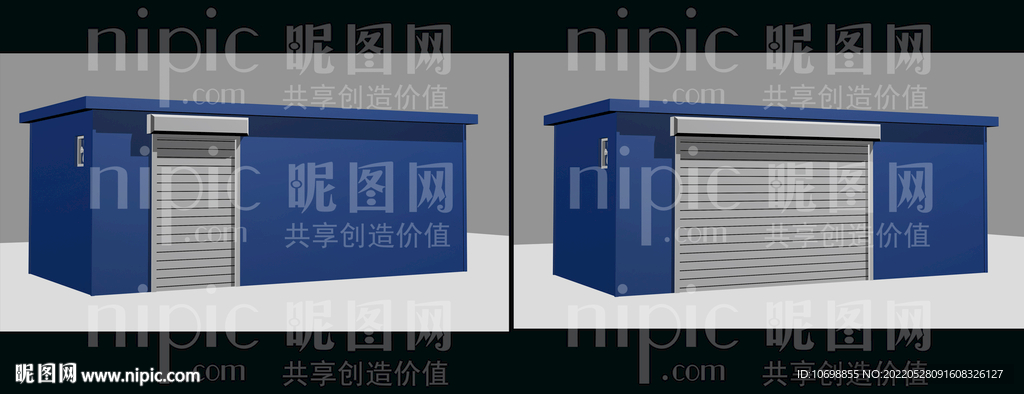 垃圾房效果图
