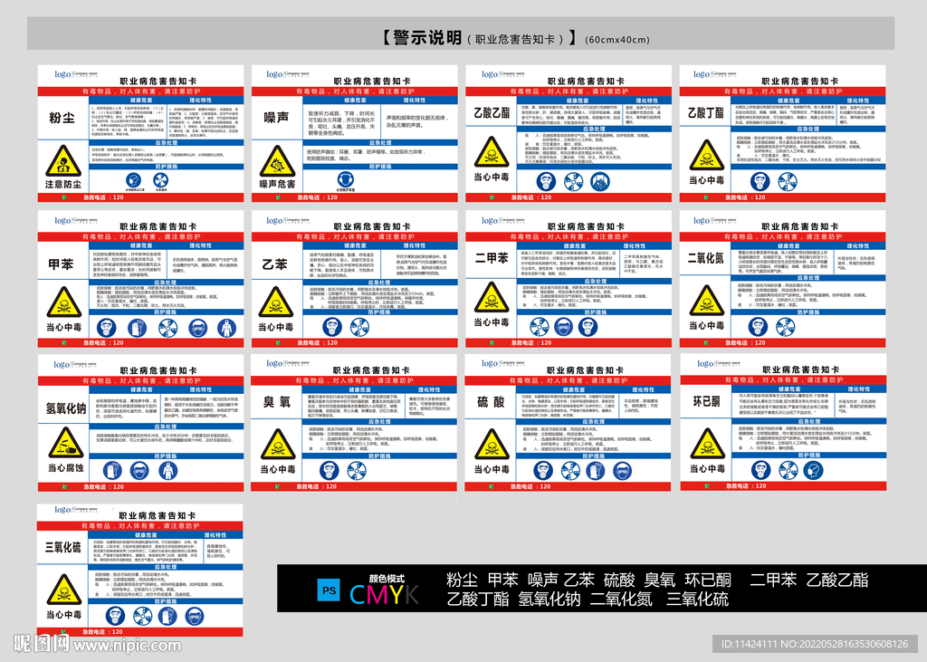 职业危害告知卡 