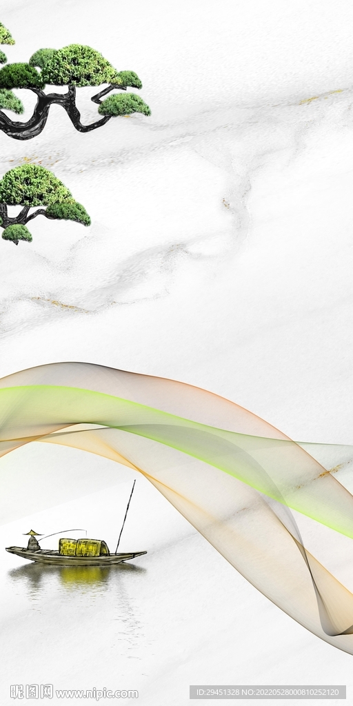 新品新玄关画背景 TIf分层