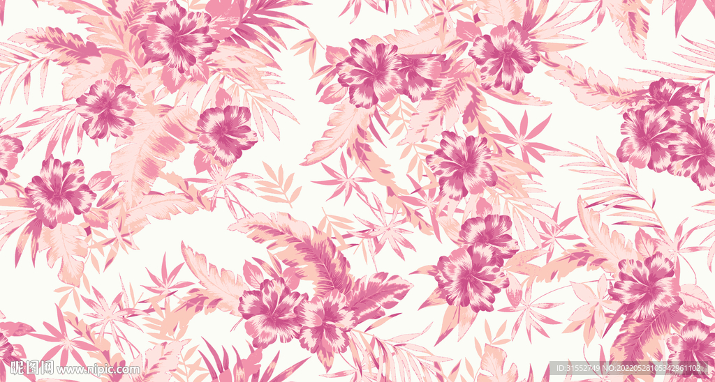 热带花