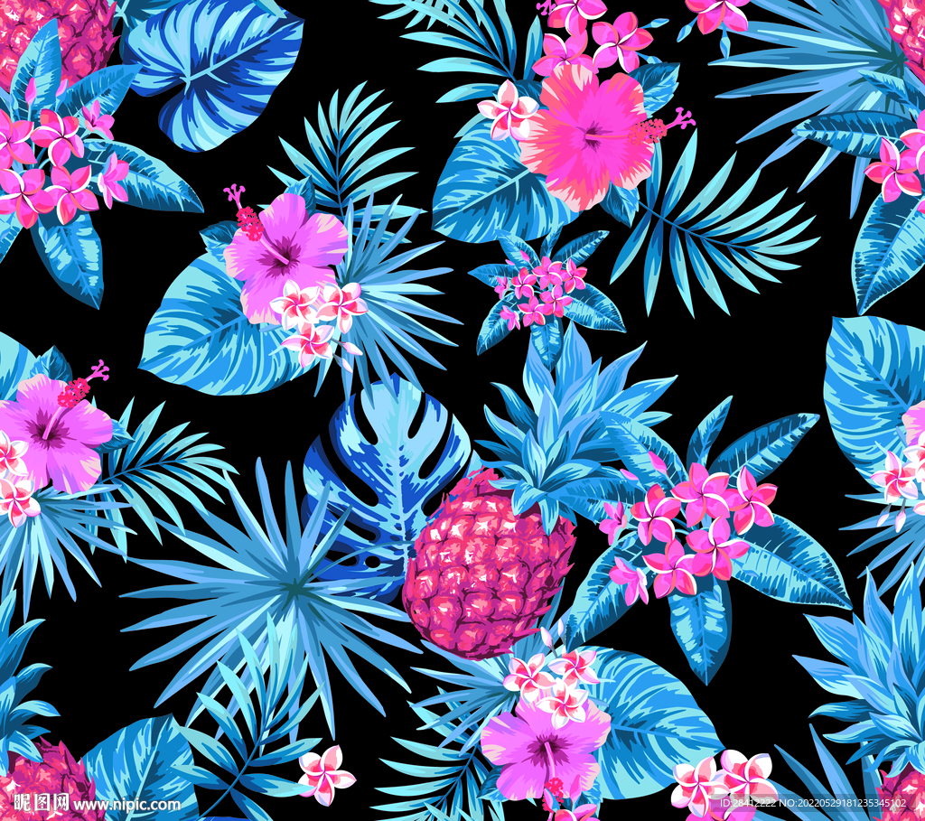 热带花
