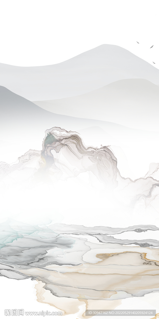 高端新装饰玄关画 TiF分层