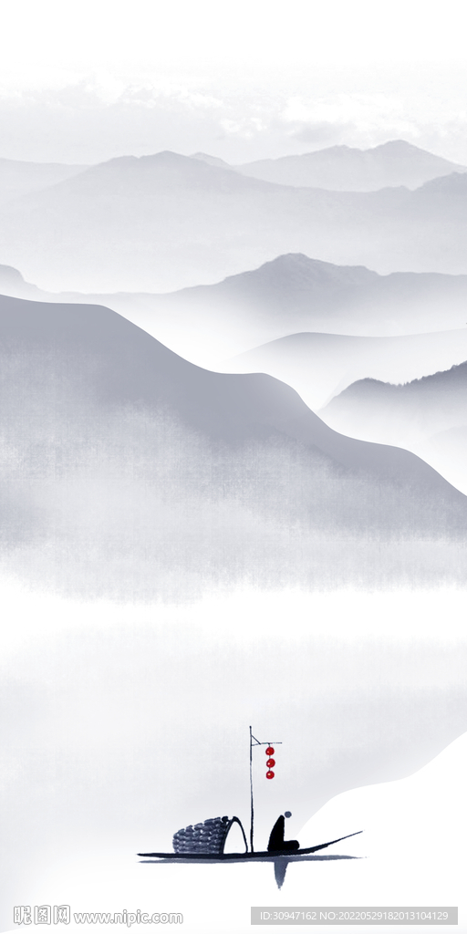 中式最新款玄关画 TiF分层