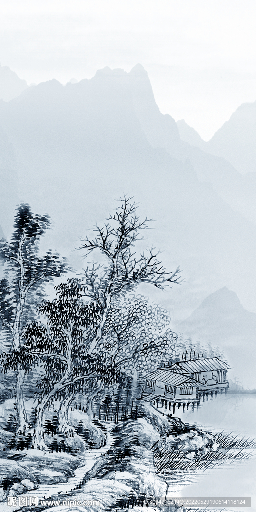 背景墙新装饰玄关画 TiF分层