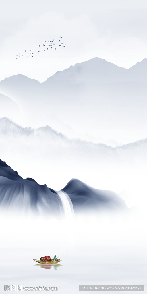 最新玄关风景框画 TiF分层