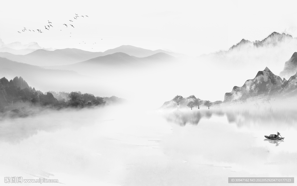 新品爆款风景山水 Tif分层