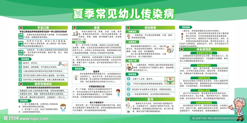 夏季幼儿常见疾病预防